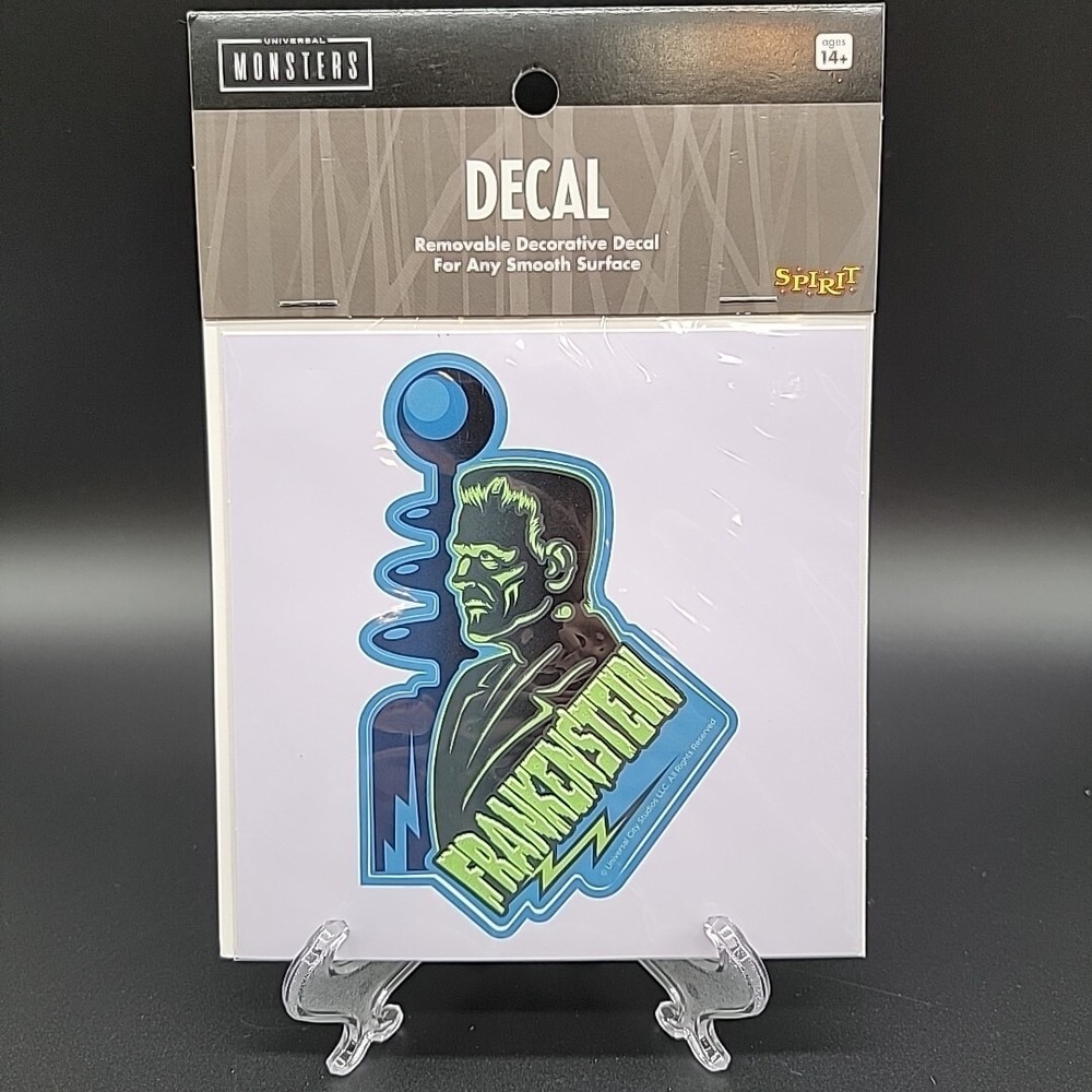 Frankenstein's Monster Decal Removable Horror Spirit Halloween Universal Monster